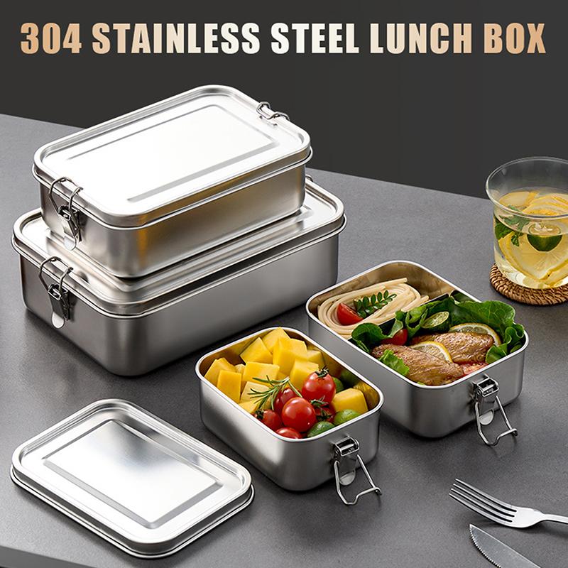 304 Stainless Steel Lunch Cont - Food Storage Lock Box review and price