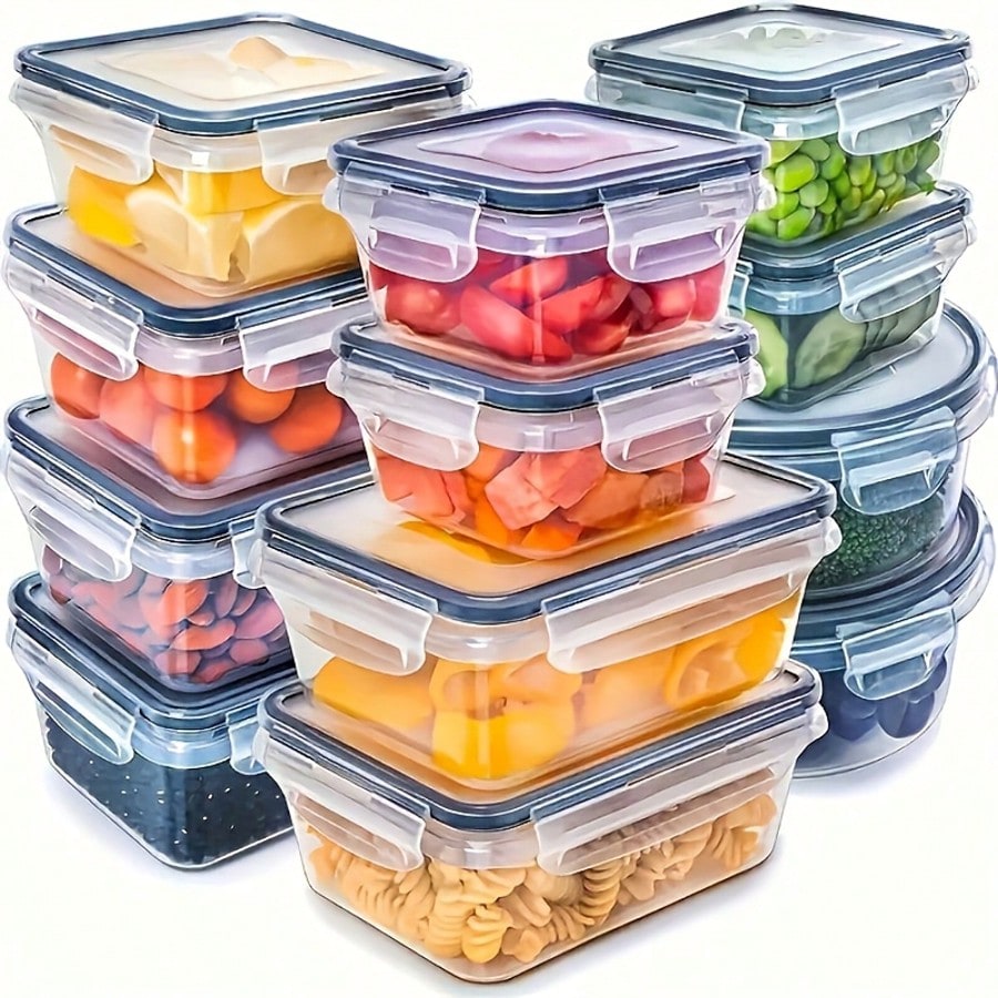 24‑Piece Meal Prep Food Contai - Food Storage Meal Prep review and price