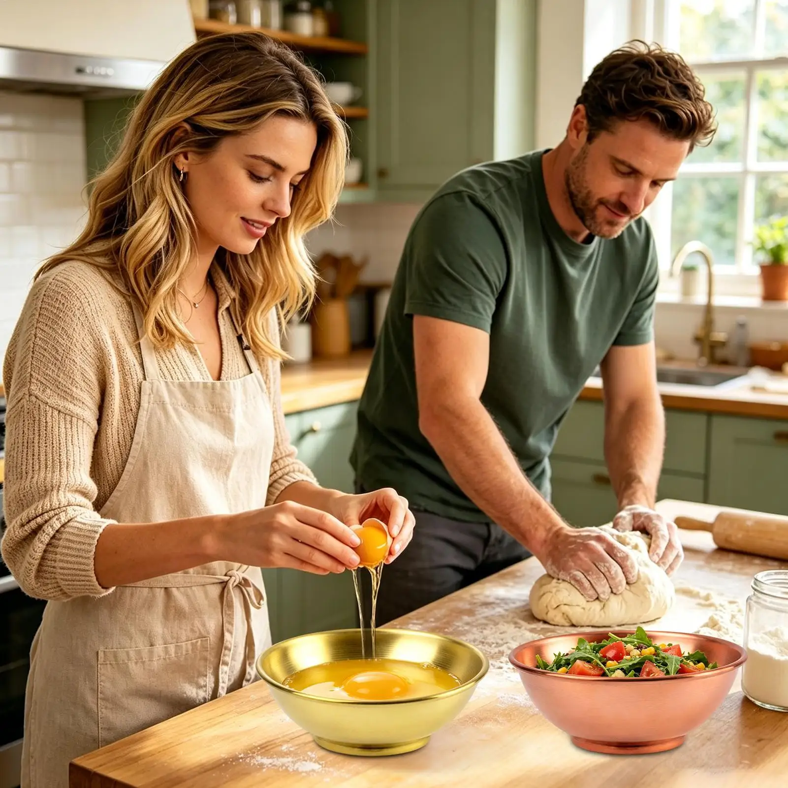 Copper Bowl Large Storage Cont - Food Storage Bowls review and price