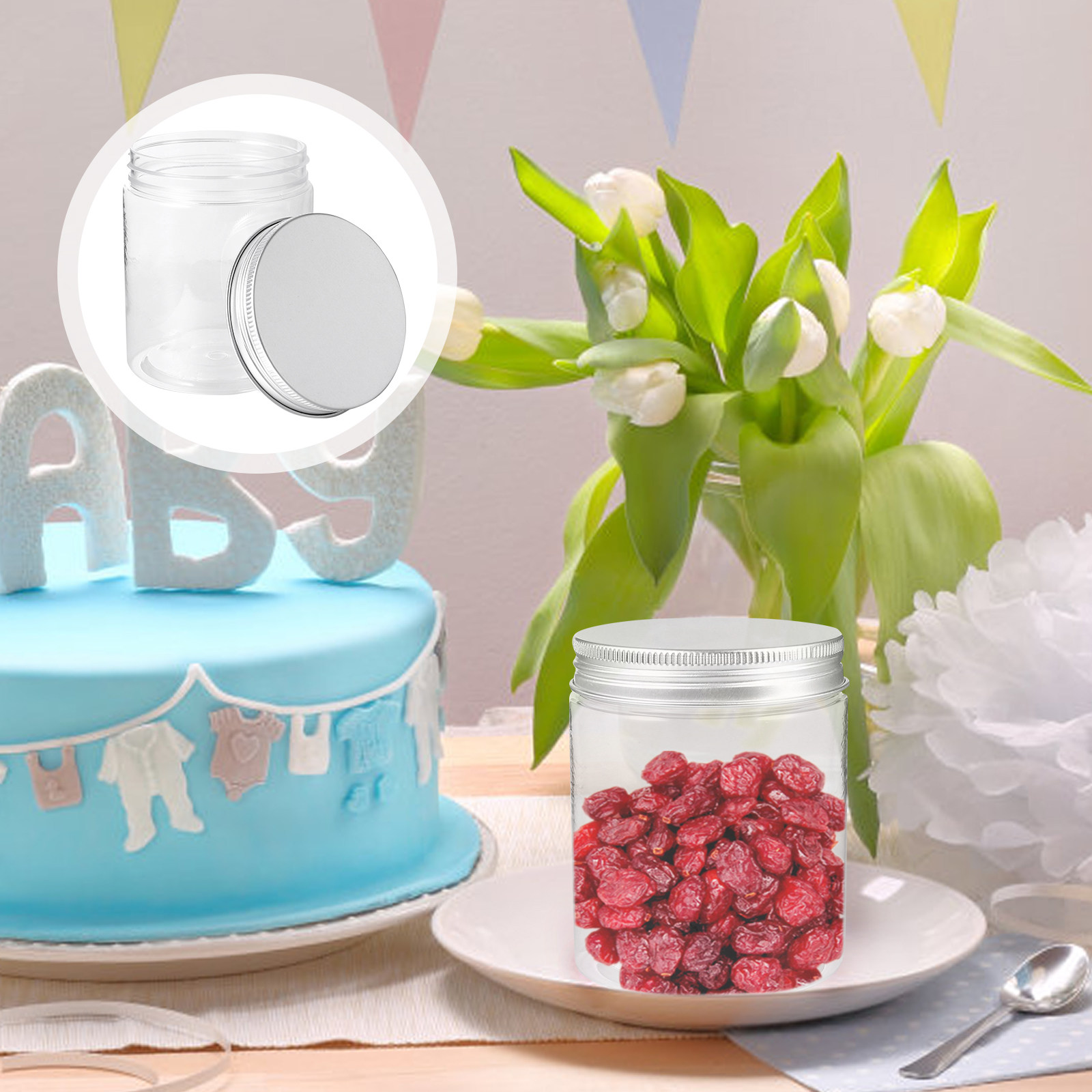 12Pcs Plastic Storage Jars Hou - Food Storage Jars review and price