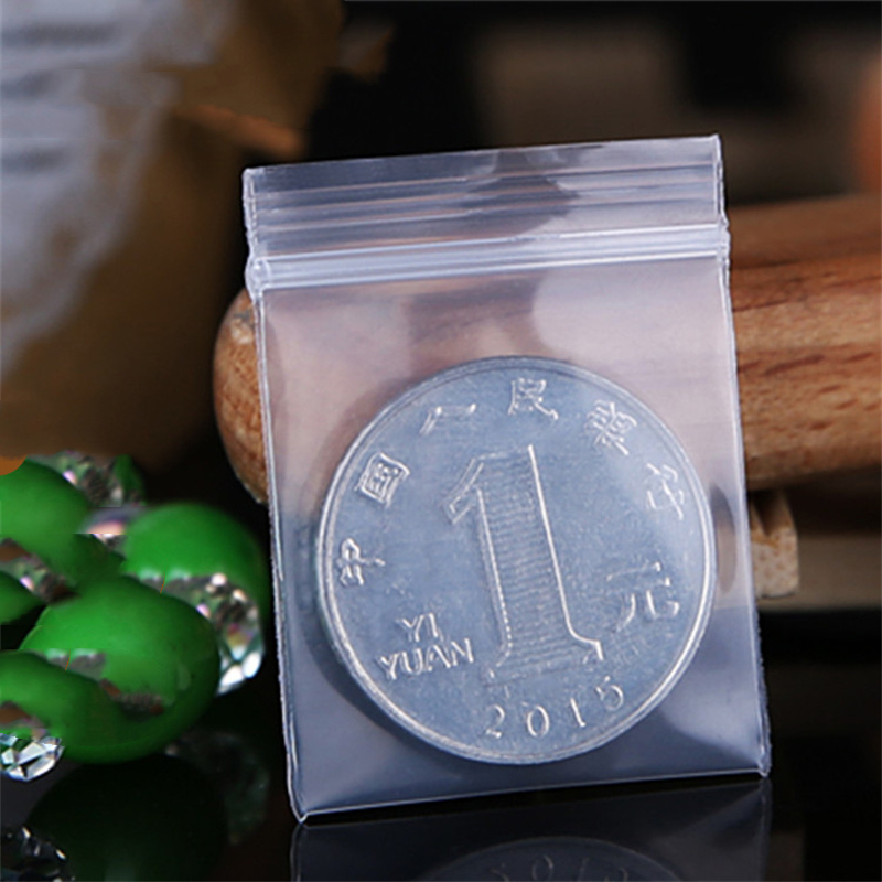 100Pieces Transparent Mini Sma - Food Storage Zip Lock Bags review and price