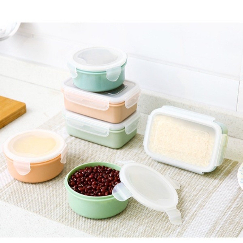 5PCS Fresh Plastic Food Storag - Food Storage Lock Box review and price