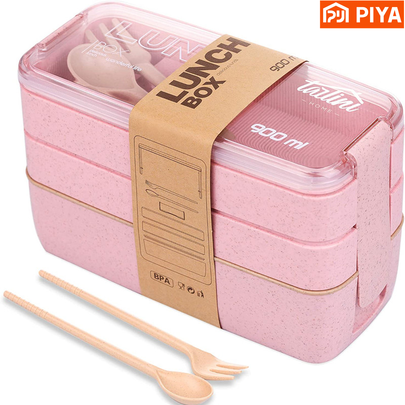 3-In-1 Compartment Wheat Straw - Food Storage Meal Prep review and price