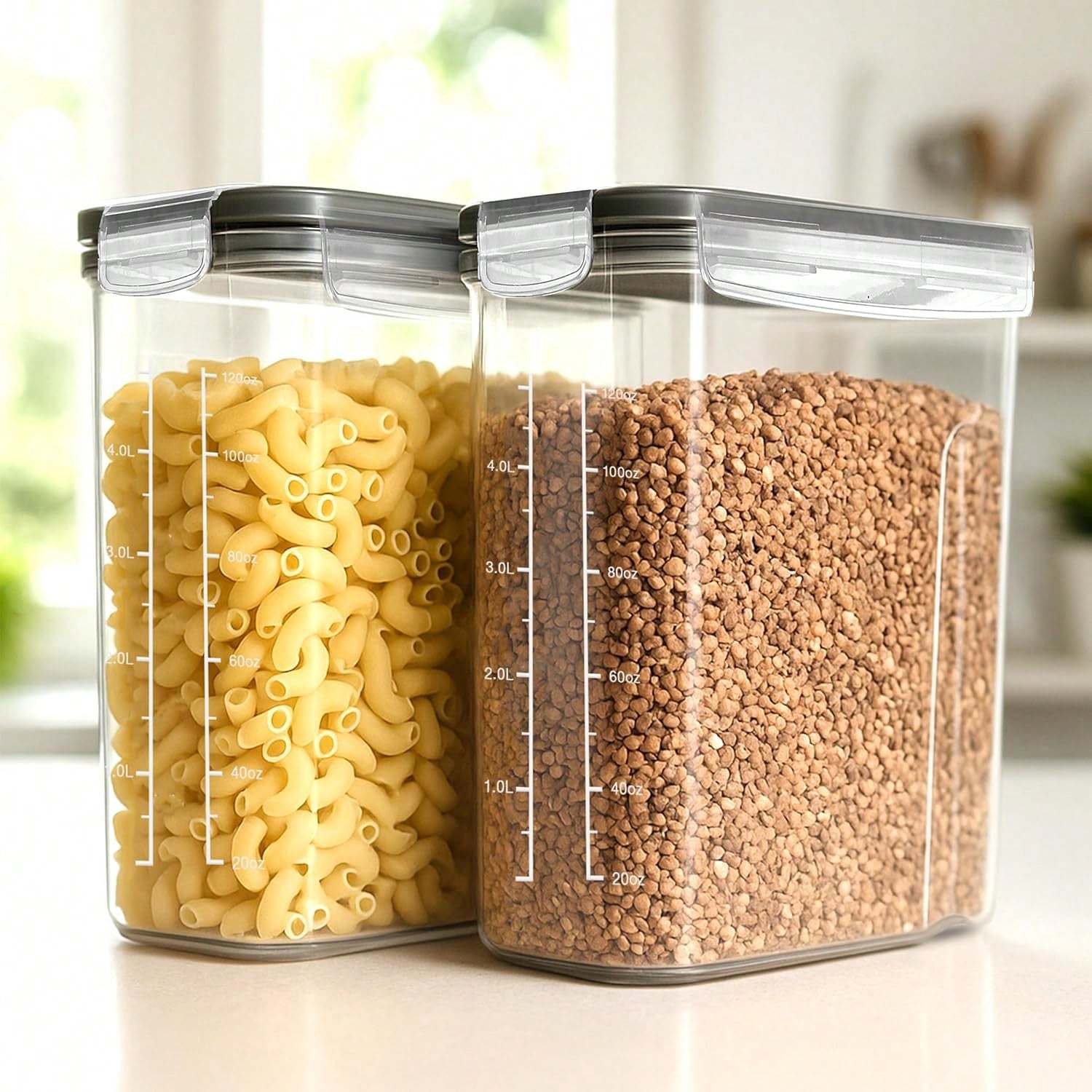 4 Pack (4L / 135OZ) EXTRA Larg - Food Storage Pantry review and price