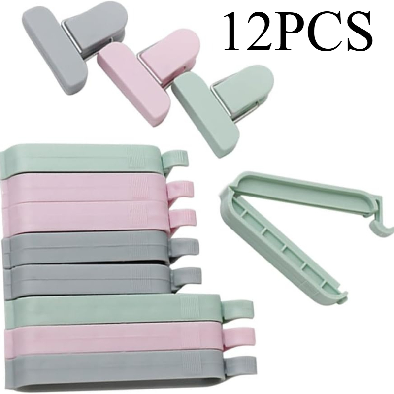 12pcs Mixed Color Plastic Seal - Food Storage Zip Lock Bags review and price