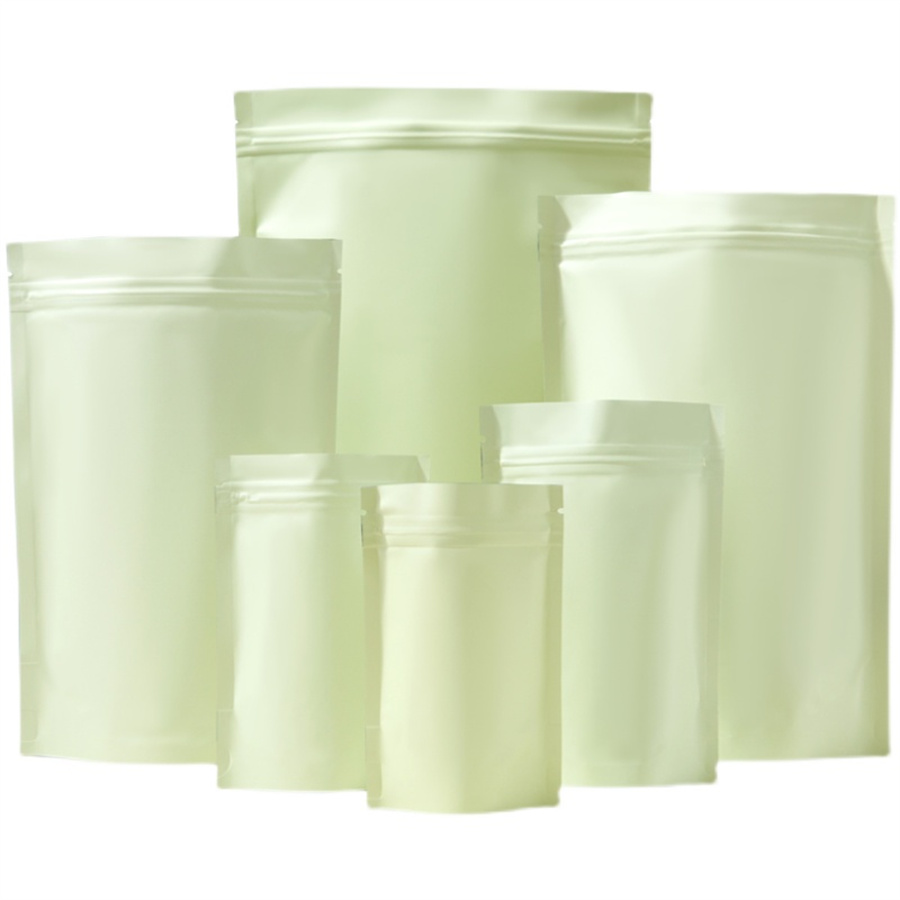 50/100PCS Matte Pale Yellow Zi - Food Storage And review and price