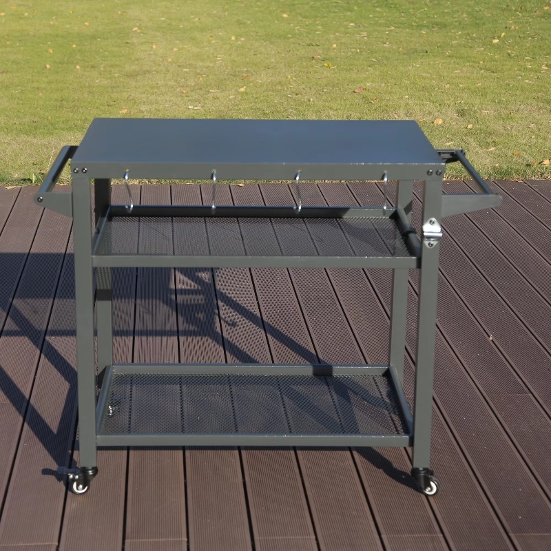 Removable Outdoor Kitchen BBQ  - Food Storage With Wheels review and price