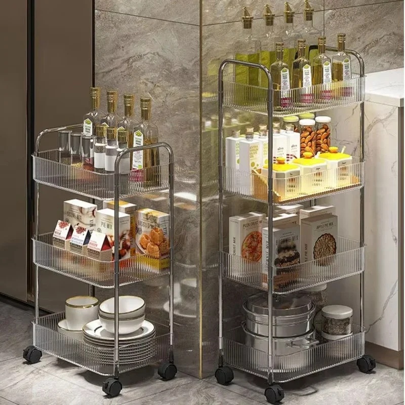 Multi-layer Rolling Cart with  - Food Storage With Wheels review and price