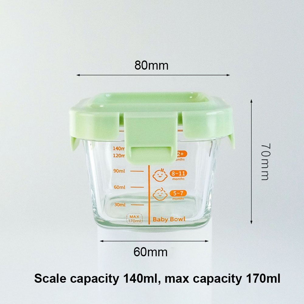 New 170ml Food Storage Box Fro - Food Storage Glass Jar review and price