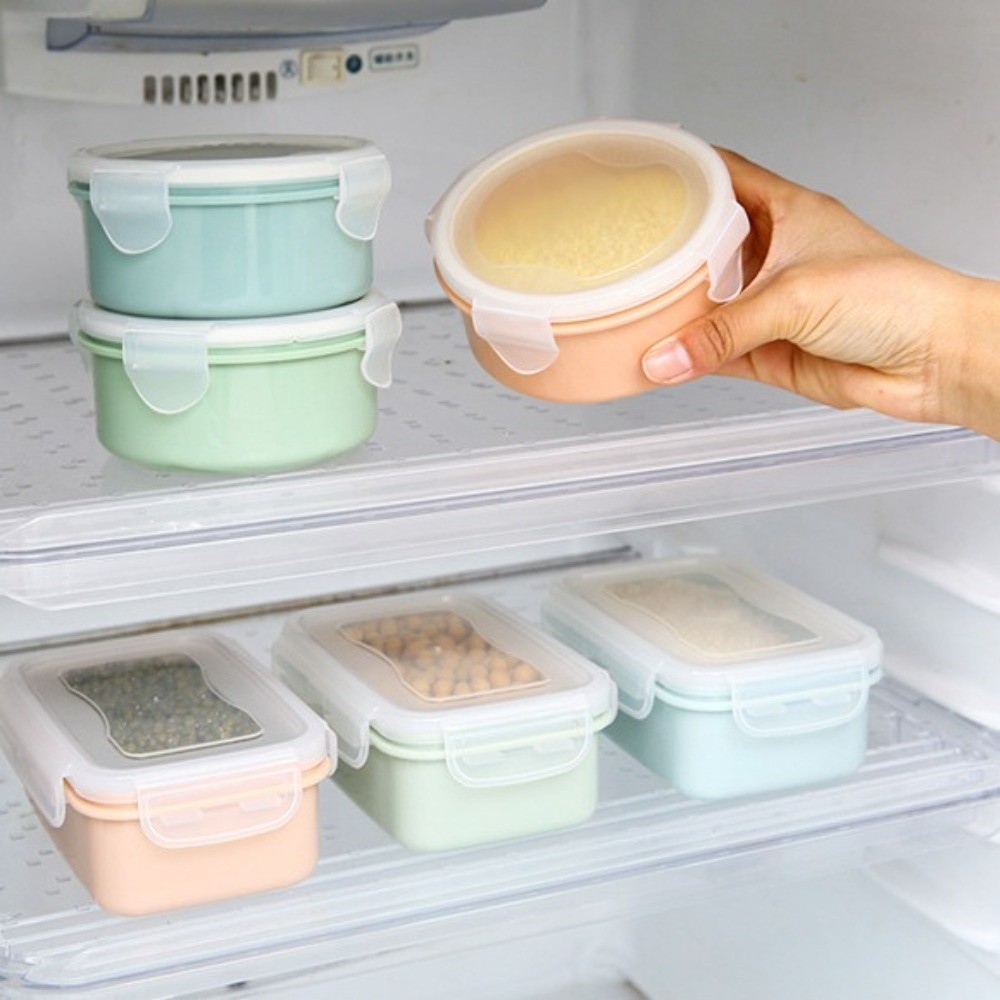 5PCS Fresh Plastic Food Storag - Food Storage Lock Box review and price