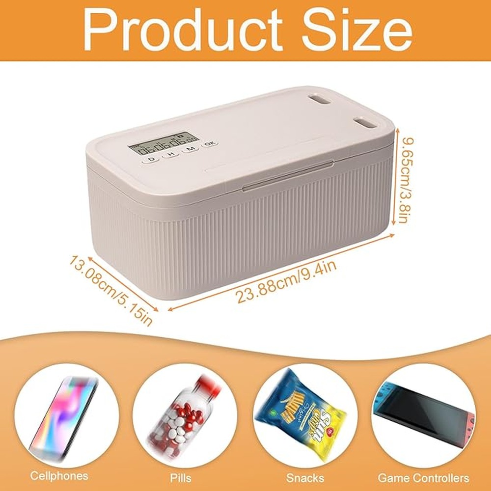 Food Storage Container Timer L - Food Storage Lock Box review and price