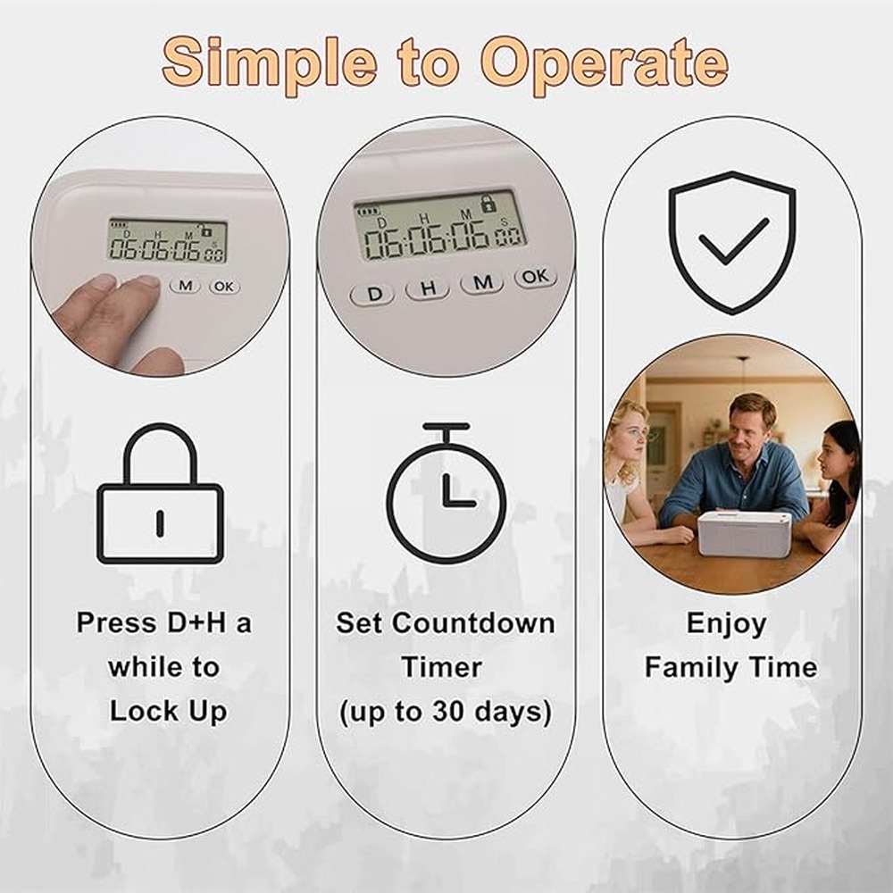 Food Storage Container Timer L - Food Storage Lock Box review and price
