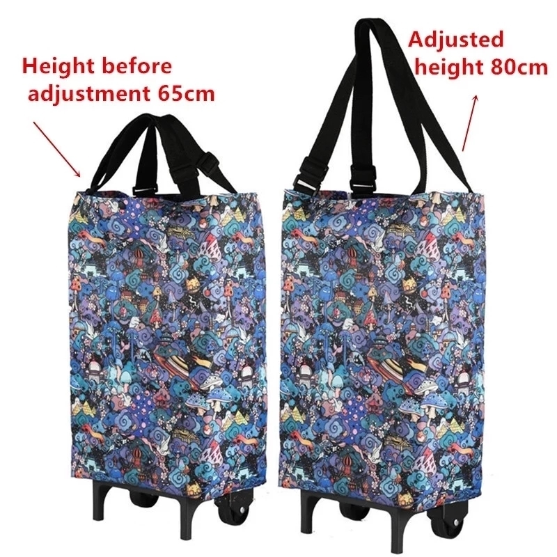 Folding Storage Bag High Capac - Food Storage With Wheels review and price