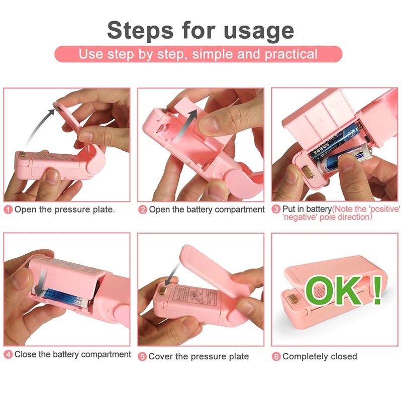 Mini Handheld Heat Sealer, Fas - Food Storage Vacuum Sealer Machine review and price