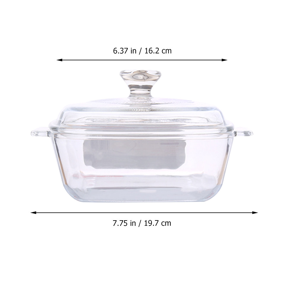 1Pcs Heat Resistant Tempered G - Food Storage Bowls review and price