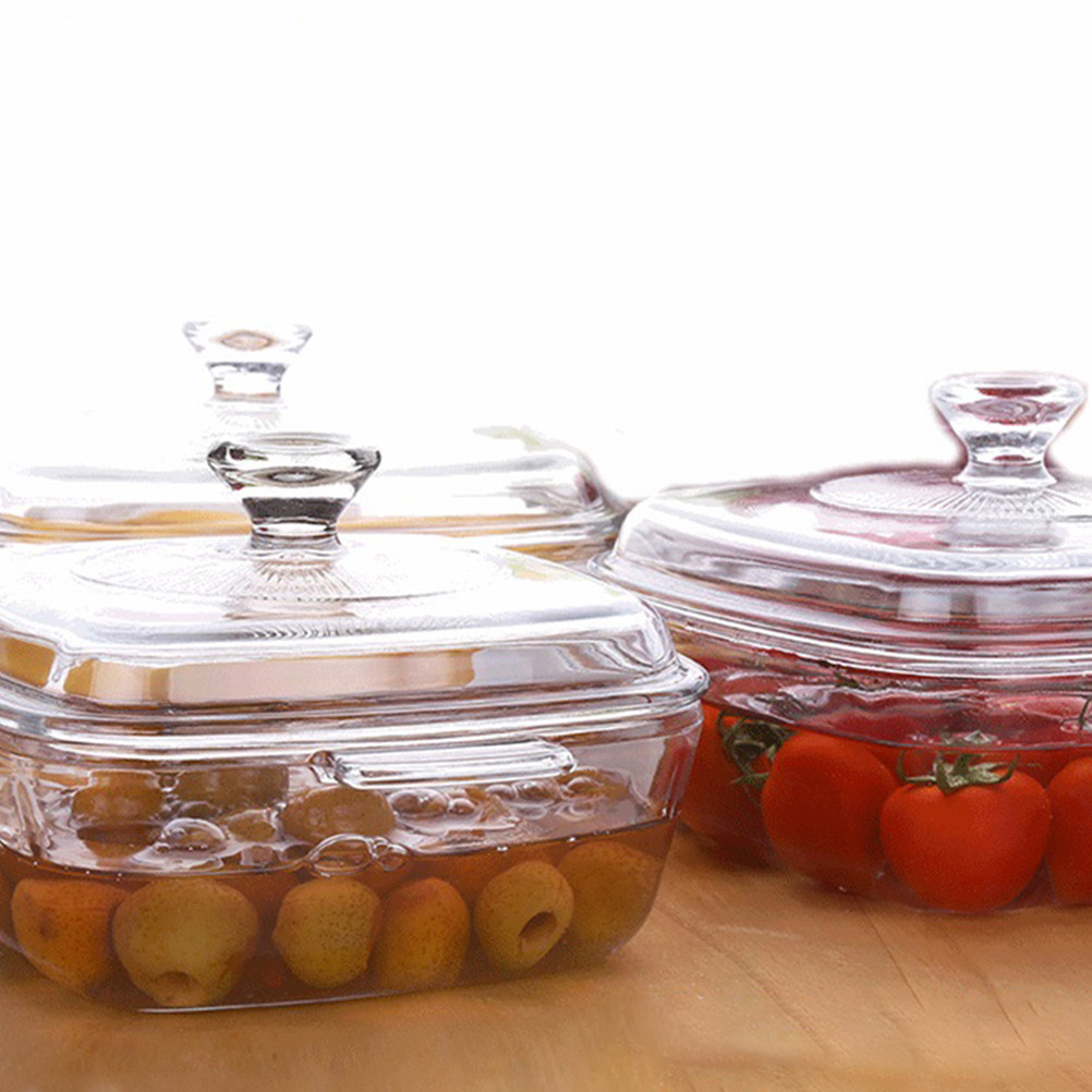 1Pcs Heat Resistant Tempered G - Food Storage Bowls review and price