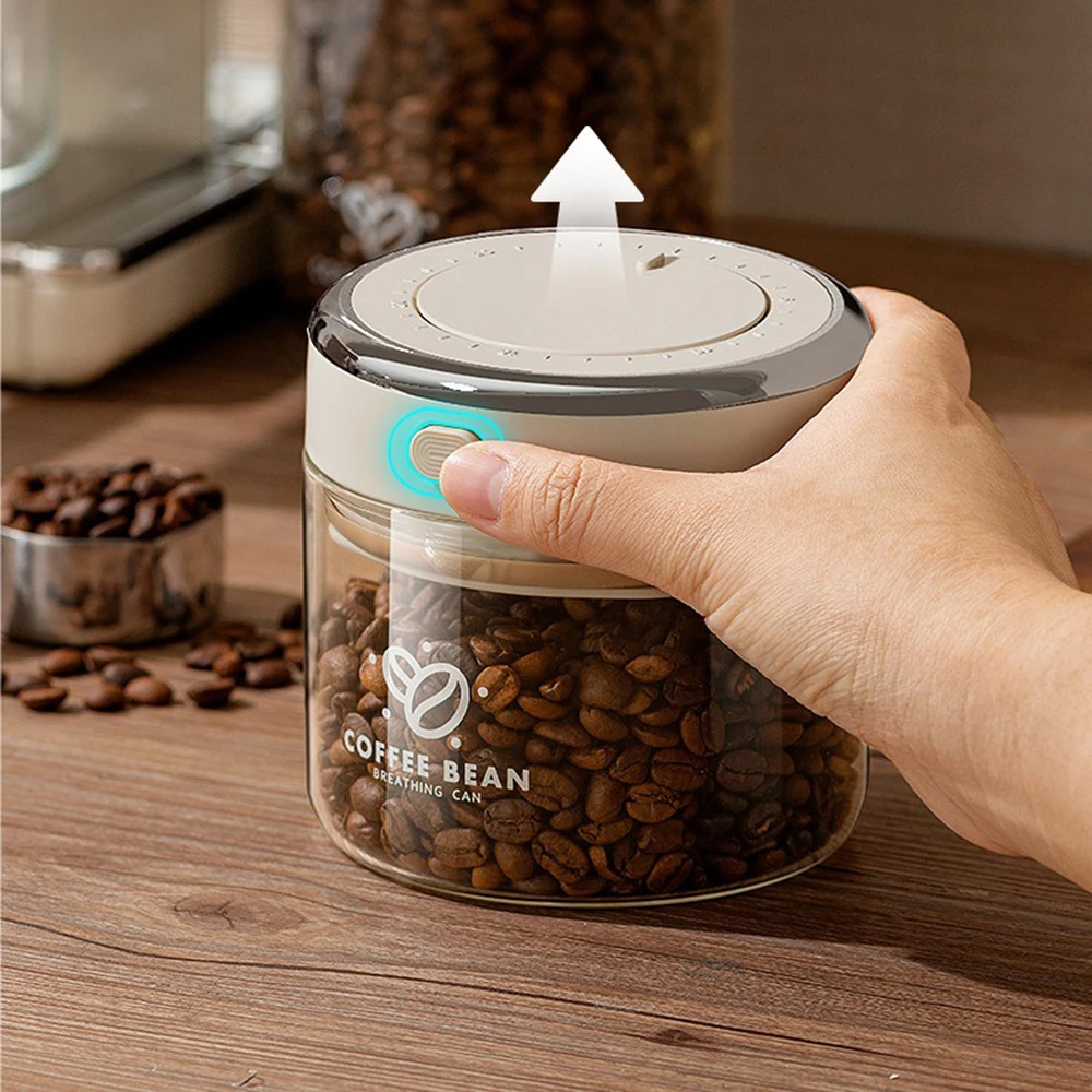 Coffee Bean Sealed Jar 500/110 - Food Storage Glass Jar review and price