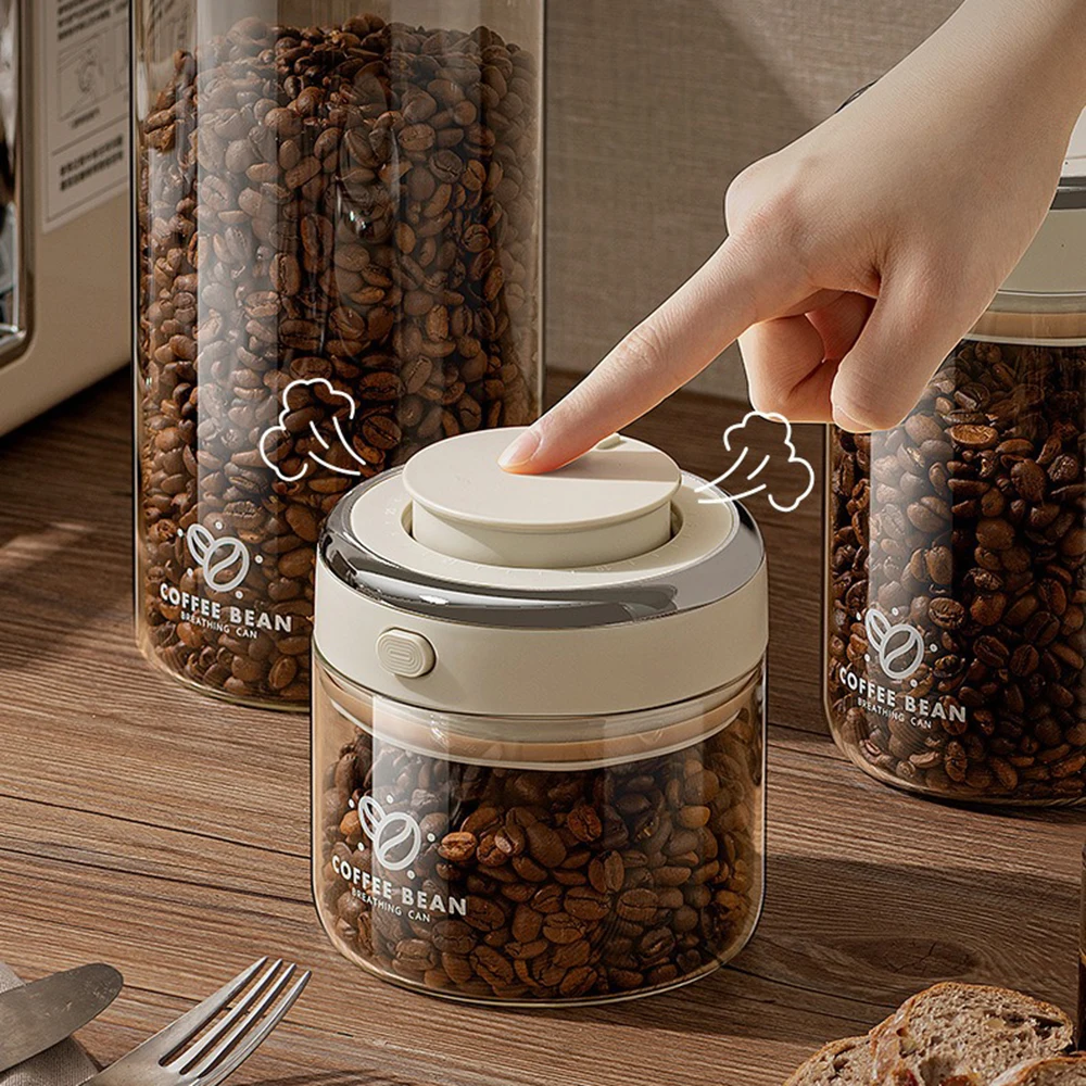 Coffee Bean Sealed Jar 500/110 - Food Storage Glass Jar review and price