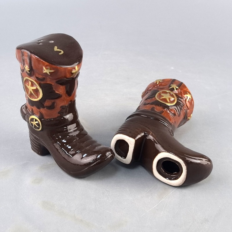 Vintage Boots Ceramic Spice Ja - Food Storage Jars review and price