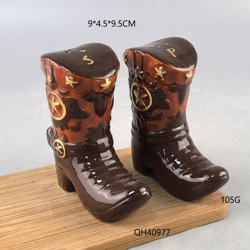 Vintage Boots Ceramic Spice Ja - Food Storage Jars review and price