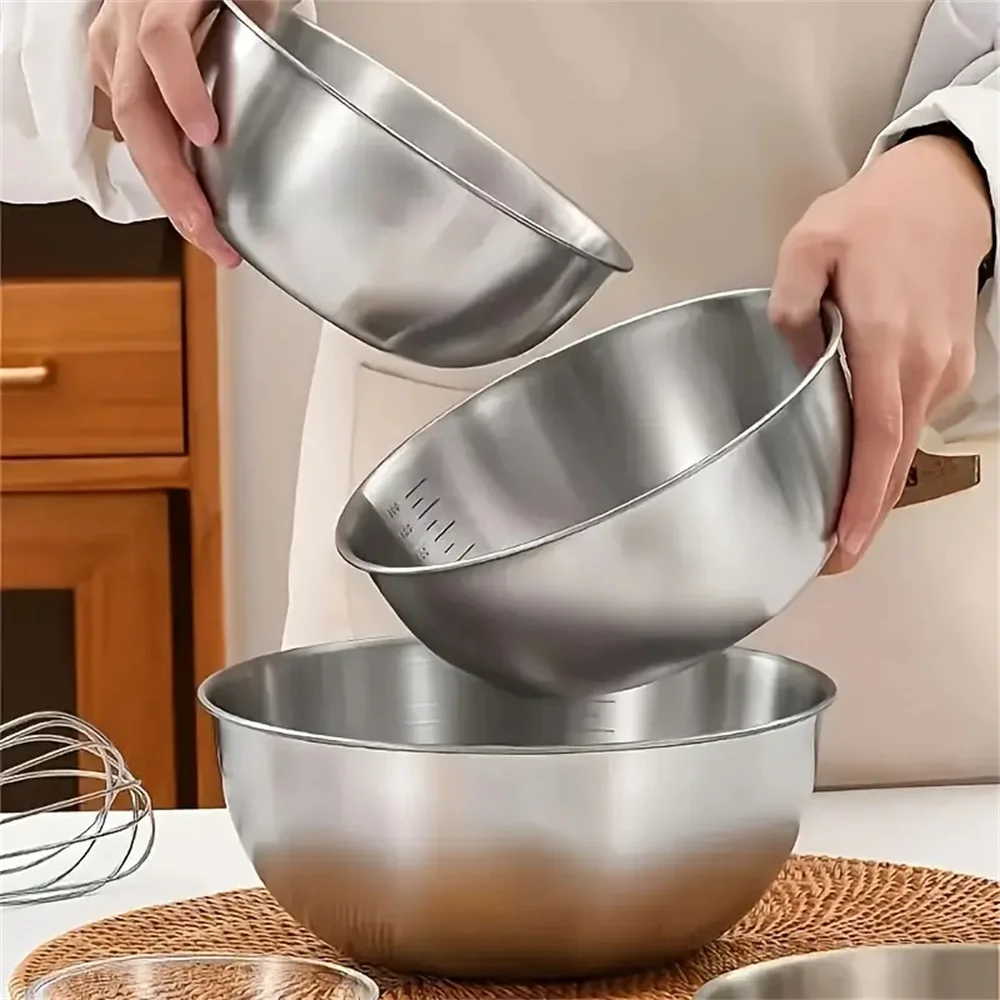 1-3 Stainless Steel Bowl Set w - Food Storage Bowls review and price