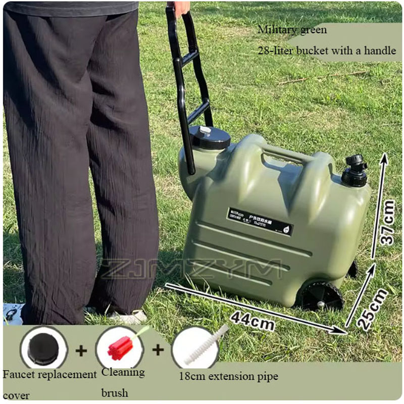 28L Large Capacity Camping Buc - Food Storage With Wheels review and price