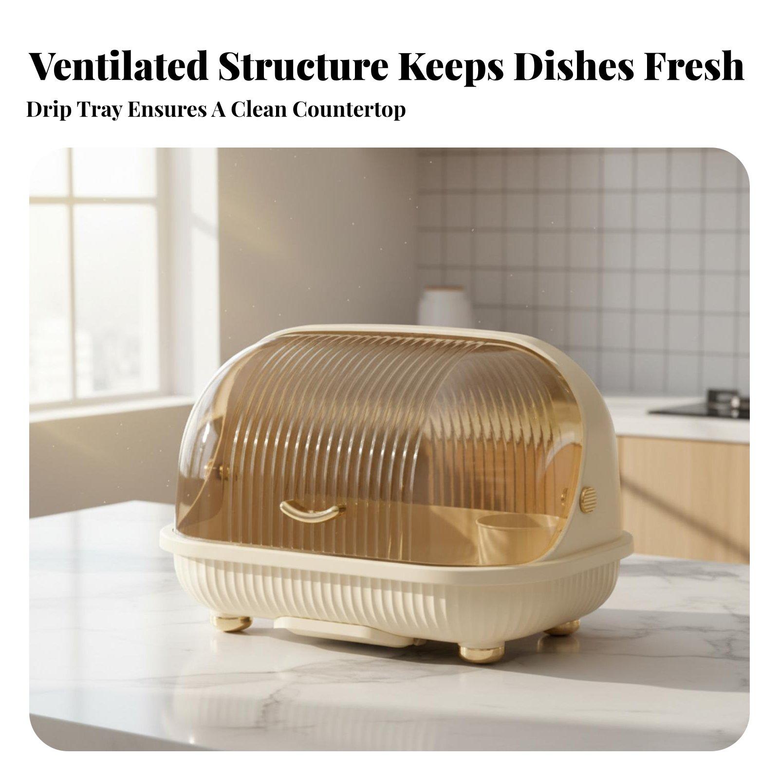 Polypropylene Kitchen Dish Rac - Food Storage Rack review and price