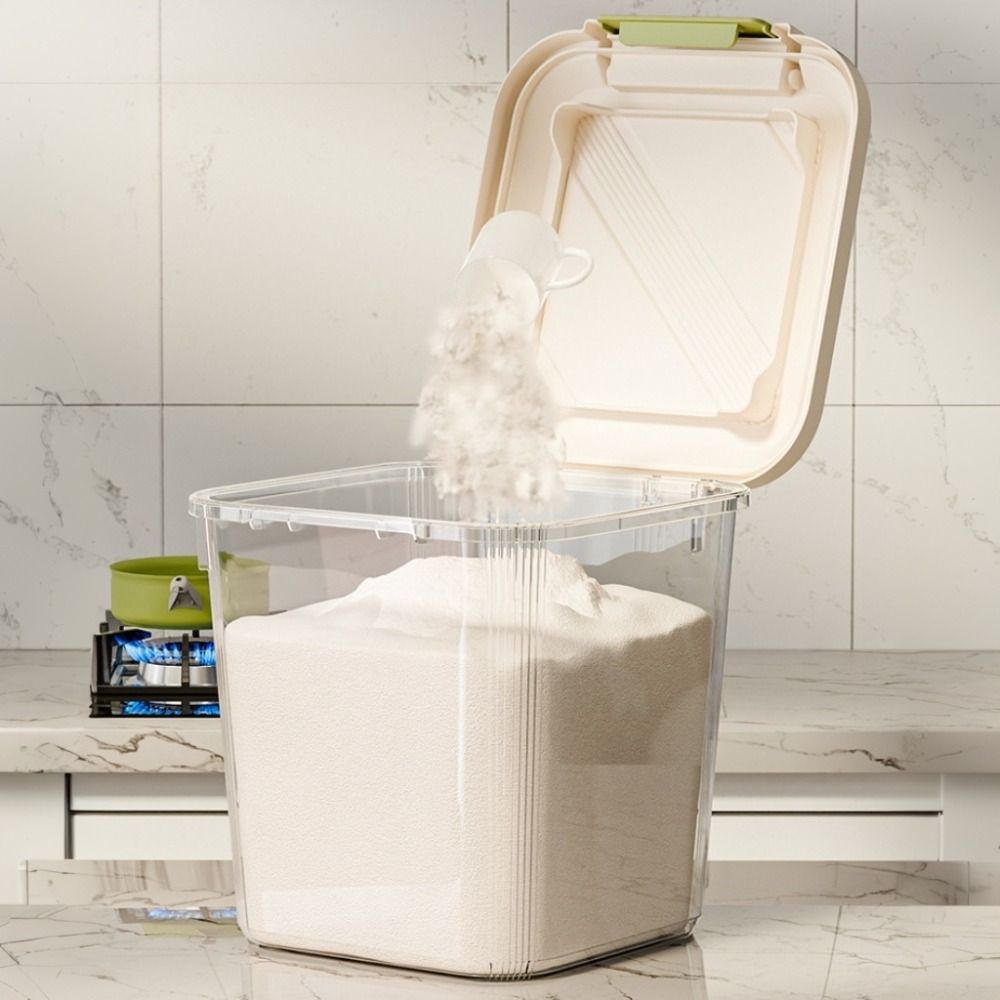 Insect Proof Rice Storage Box  - Food Storage With Wheels review and price