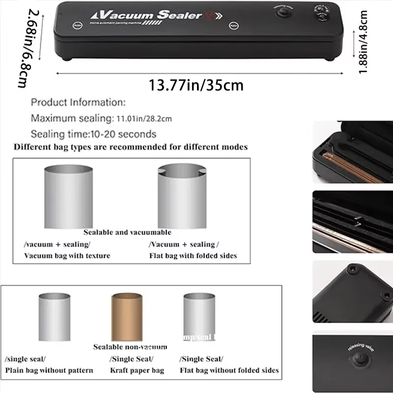 2026 High Quality Vacuum Seale - Food Storage Vacuum Sealer Machine review and price