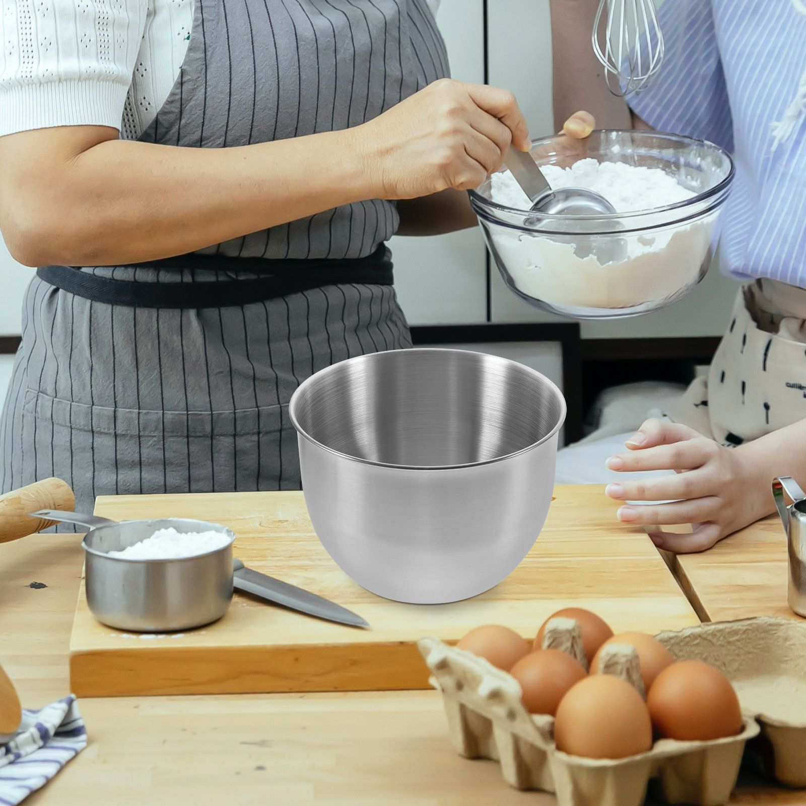 Deep Stainless Steel Mixing Bo - Food Storage Bowls review and price
