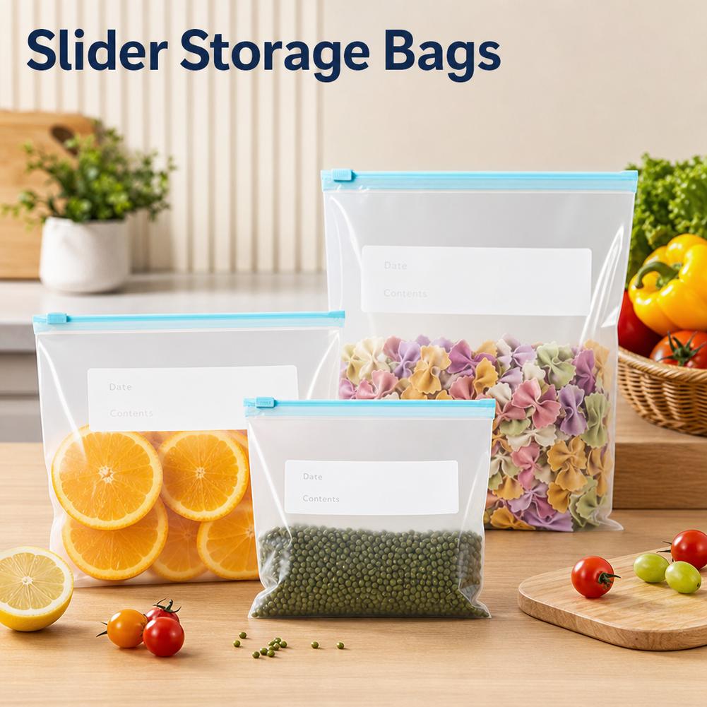 10-20Pcs Reusable Zipper Bag S - Food Storage Zip Lock Bags review and price