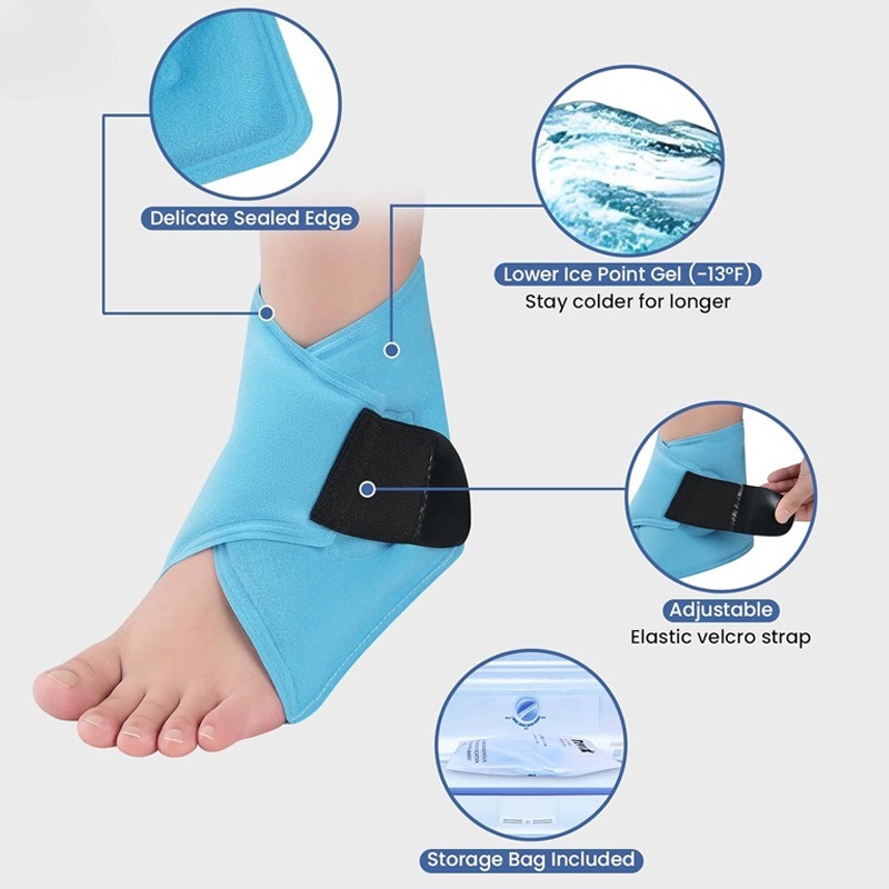 Soft Gel Ankle Ice Pack Hot Co - Cold Pack Ice Gel review and price