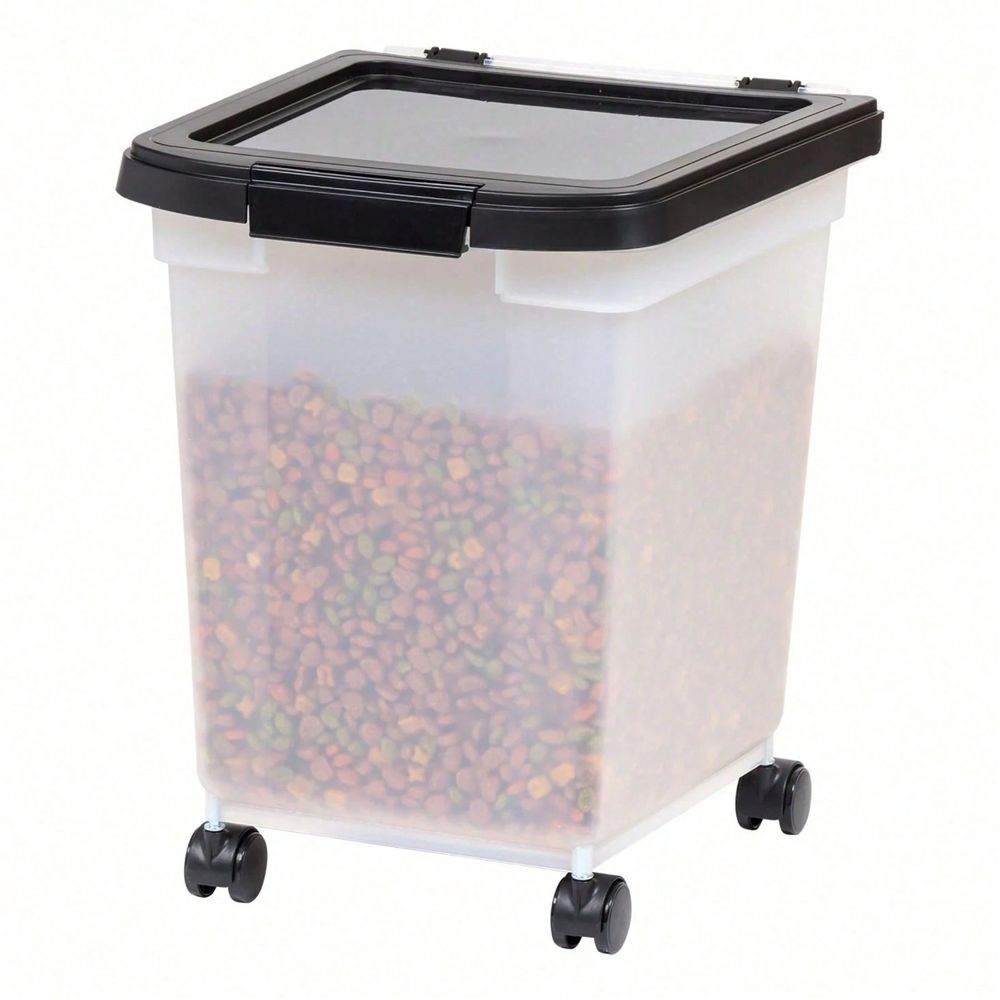 Transparent Plastic Storage Bu - Food Storage With Wheels review and price