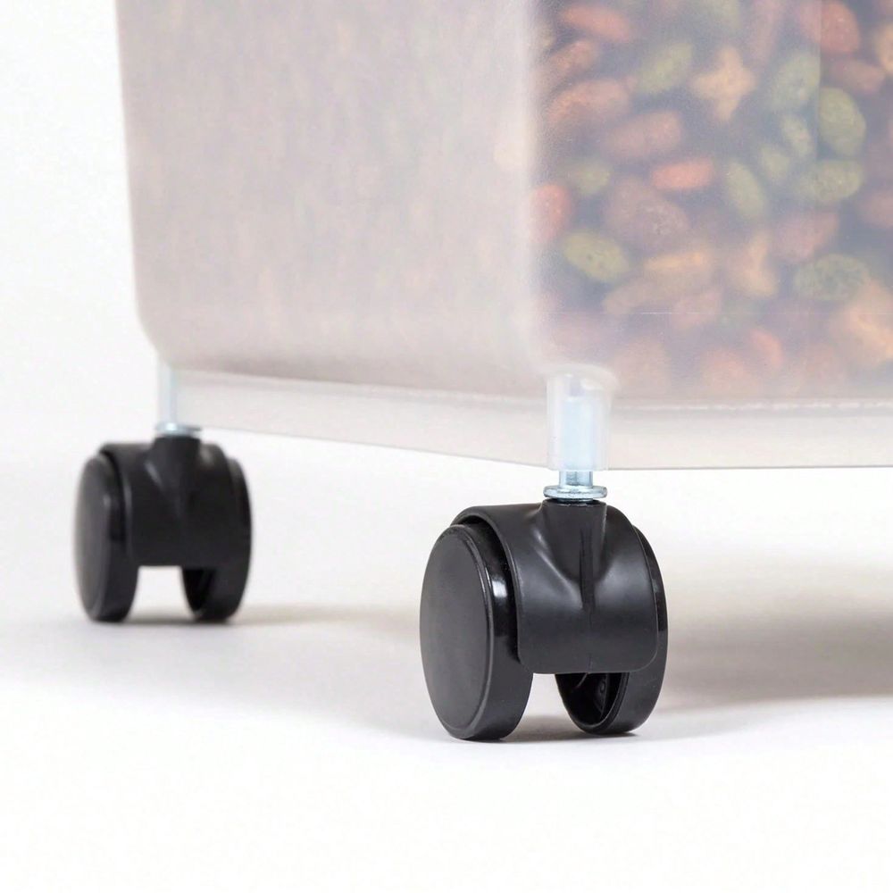 Transparent Plastic Storage Bu - Food Storage With Wheels review and price