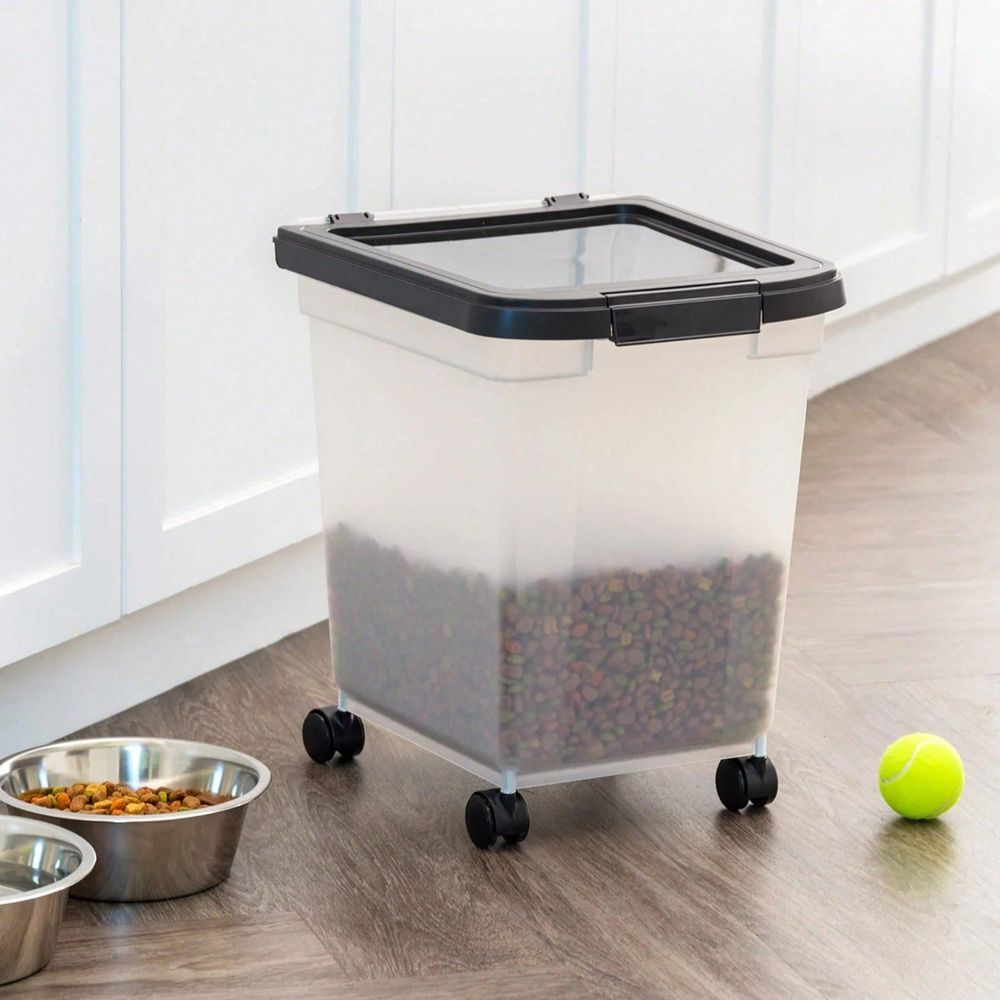 Transparent Plastic Storage Bu - Food Storage With Wheels review and price