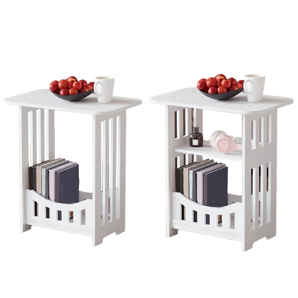 2/3 Tier Narrow End Table With - Food Storage Of Plants review and price