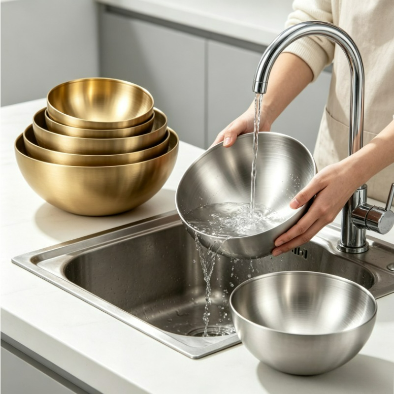 Stainless Steel Mixing Bowls M - Food Storage Bowls review and price